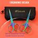 Multipurpose Nail & Cuticle Scissors Set for Manicure, Pedicure, and Grooming Tasks - Buy Online on SooperMarket.com