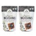 Island Harvest Dark Chocolate Covered Macadamia Nuts - Made with 100% Hawaiian Organic Macadamia Nuts, All-Natural Keto Nuts, Non-GMO, Dry Roasted Nuts High In Fiber (2 Pack) 9 ounce, 2-Pack