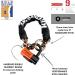 Kryptonite New York Cinch Ring Chain 12mm x 75cm with EVS4 Disc Shackle - Ultimate Security Solution - Buy Online on SooperMarket.com