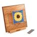 Olikraft Handcrafted Wooden Blocking Board - Excellent Gifts for Knitting Crochet and Granny Squares Lovers - Full Kit with 50 4-inches Stainless Steel Rod Pins  Stand Included (11 inches)