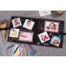 12x12 Inch Wedding Scrapbook Photo Album with 216 Photo Corners - 60 Pages, Black - Buy Online on SooperMarket.com