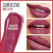 Maybelline Super Stay 24-Hour Liquid Lipstick in Wear On Wildberry Mauve Pink - Long Lasting Color with Moisturizing Balm - 0.05g - Buy Online on SooperMarket.com