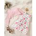 Puseky Toddler Girl 2 Piece Floral Sleeveless Dress & Cardigan Set, 3-4 Years, Pink - Buy Online on SooperMarket.com