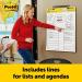 Post-it Super Sticky Easel Pad  Great for Virtual Teachers and Students  25 x 30 Inches  30 Sheets/Pad  2 Pads  Lined Premium Self Stick Flip Chart Paper  Teacher Anchor Chart (561WL) (561WL VAD 2PK) - Buy Online on SooperMarket.com