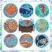 BABORUI 5D Ocean Diamond Painting Coasters - 8Pcs Sea Art Kit for Adults & Kids | Beach House Decor - Buy Online on SooperMarket.com