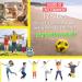Covelico Kids Exercise Dice - Yellow Animals | Fun Roll and Play Animal Game | Big Foam Fitness Dice for Kids | Outdoor Workout Equipment - Buy Online on SooperMarket.com