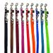 Elropet dog leash small dogs mini double linen 3/4/5 times adjustable 2m-5m 10mm (2.40m 3 times adjustable neon green) 2.40m 3LE adjustable neon green