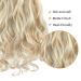 REECHO Invisible Wire Hair Extensions | Curly Wavy Secret Hairpiece 20 Inch - Light Blonde - Buy Online on SooperMarket.com