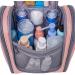 Women's Medium Pink Travel Toiletry Wash Bag Organizer Cosmetic Makeup Holder - Buy Online on SooperMarket.com