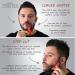 BEARD NINJA Beard Shaping Tool - Lineup & Edging Template for Goatee, Mustache, Neckline - Red - Buy Online on SooperMarket.com