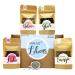 OWLBOOK Meaning of Life Tea Gift Box with 4 Different Types of Tea and Tea Infuser Gifts for Women 1 Piece (Pack of 1)