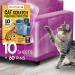 Heavy Duty Cat Scratch Deterrent Furniture Protectors for Sofa, Doors, Clear Couch Protectors from Cats Scratching, Anti Cat Scratch Tape Guards, Cat Couch Corner Protectors, Pet No Scratch Protectors 12 x 17 inch