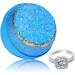Blue Geode Bath Bomb with Size 8 Ring Inside | Extra Large 10 oz | Made in USA - Buy Online on SooperMarket.com