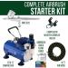 Master Airbrush Dual-Action Airbrush Kit with Quiet 1/5hp Compressor - 6ft Hose Included - Buy Online on SooperMarket.com