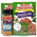 Tony Chachere Red Beans and Rice Mix Bundle with Andy Roo's Red Beans and Rice Seasoning Mix, Red Bean Seasoning Mix with MYGORP Sample Pack of Tony Chachere Seasonings (3 Items)