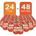 IAMS Perfect Portions Healthy Wet Cat Food Adult Grain Free Cuts in Gravy - Chicken + Tuna Flavours (24 Pack each) Cat Food + Cat Food - Tuna - Buy Online on SooperMarket.com