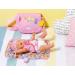 Zapf Creation BABY born Diaper Bag - Adjustable Strap Changing Mat Diaper & Accessories - Pink - Buy Online on SooperMarket.com