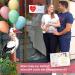 Gl cksgut Rattierorch Baby Pink 100 cm | 5-Part Birth Stork Set with Name Tag Greeting Card & Pen | Perfect Birth Gift for Baby Girls | Indoor & Outdoor Decoration - Buy Online on SooperMarket.com