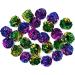 Chiwava 1.6'' Mylar Balls Cat Toy - 45PCS Assorted Color Lightweight Crinkle Ball for Kittens - Buy Online on SooperMarket.com