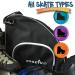 Athletico Skate Bag with Large Blade Cover - Black - Buy Online on SooperMarket.com