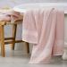 Trinity Collection 100% Cotton Towel Set - 6 Piece Light Pink | Soft & Absorbent Bath Towels, Hand Towels, Washcloths - Buy Online on SooperMarket.com