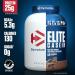 Dymatize ISO100 Hydrolyzed Protein Powder 100% Whey Isolate Protein 25g of Protein 5.5g BCAAs & Elite Casein - Chocolate 4lb - Buy Online on SooperMarket.com