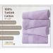 Luxurious Turkish Hand Towels Set | Soft & Absorbent | 100% Cotton | Quick Dry | Lavender - Set of 4 - Buy Online on SooperMarket.com