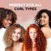 Lily England Curly Hair Brush for Pain-Free Detangling & Styling - Ideal for 3c to 4c Curly Hair - Flexible Bristles for Wet & Dry Hair - Rose Gold - Buy Online on SooperMarket.com