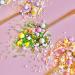 Easter sprinkles for cakes cupcake edible toppers sprinkle mix blend lilac pink yellow gold green pearls decoration baking biscuits cake topper balls chocolate balls BUNNY MEADOW - Buy Online on SooperMarket.com