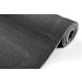 Mind Reader YOGAPVC-BLK Extra Thick Yoga Mat with Carrying Strap - High Density Anti-Tear Black - Buy Online on SooperMarket.com