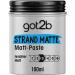 GOT2B Beach Matte Matt paste (100 ml) styling paste for matt surfing looks for strubeling texturing or taming without gluing matt 100 ml (1 Pack)