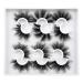 Fluffy Mink Lashes | Dramatic Long Wispy & Thick False Eyelashes | Reusable Luxury Russian Strip Lashes - 6 Styles - Buy Online on SooperMarket.com