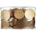 Theobroma Goldgeld Chocolate Euros loose coins in a tin 1 pack (1 x 1 kg)