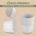500 Pack 1.25 oz Treated Paper Souffle Portion Cups - White Disposable Cups for Condiments, Samples, Jello Shots, Sauce - Ideal for Measuring - Eco-Friendly Option - Buy Online on SooperMarket.com