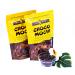 Island Princess Choco Mochi Chocolate Covered Japanese Rice Crackers 2/1.5 Lb Each Original Version