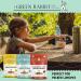 The Green Rabbit Gluten Free Roasted Chickpeas 3 Flavour Variety Pack - Healthy Snacks High in Plant-Based Protein & Fibre - Low in Fat Sugar & Calories - Vegetarian & Vegan Friendly - 6 Packs x 60g - Buy Online on SooperMarket.com