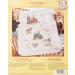 Bucilla Stamped Cross Stitch Crib Cover Kit  34 by 43-Inch  45567 On The Farm
