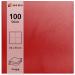 HEKU 100 Red 3-Layer Napkins | 33x33cm | Highly Absorbent & Stylish | Perfect for Events & Gastronomy | Practical 5-Pack - International Shipping Available - Buy Online on SooperMarket.com
