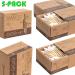 Organic Bamboo Cotton Swabs - 1000 Count | Highly Absorbent & Hygienic | Biodegradable & Recyclable | 5 Pack - Ideal for Beauty, Jewelry, Pet Care - Buy Online on SooperMarket.com