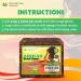 Organic African Black Soap 1lb Bar for Acne & Dark Spots | Face & Body Treatment | 60-Day Guarantee - Buy Online on SooperMarket.com