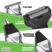 Wahl Stainless Steel Lithium Ion 2.0+ Beard Trimmer for Men - All-in-One Grooming Kit - Model 9864SS - Buy Online on SooperMarket.com