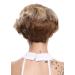 WIG ME UP DW-2054-HH-MF 12/613YS12 Women's Human Hair Short Wavy Ombre Lace Front Wig - Brown & Light Blonde - Buy Online on SooperMarket.com