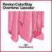 REVLON ColorStay Overtime Lipcolor in Pink 080 Keep Blushing - Pack of 2 with Vitamin E and Clear Lip Gloss - 0.07 Fl Oz - Buy Online on SooperMarket.com