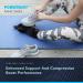 Copper Compression Ankle Sport Socks - 3 Pairs (Men & Women) - Small Size - Multicolor - Buy Online on SooperMarket.com