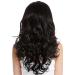 Buy WIG ME UP SA103-2 Long Wavy Curly Bangs Wig for Ladies - Stylish Black Wig for International Shipping - Buy Online on SooperMarket.com