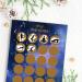 Nastami Advent Calendar - Scratch Off A3 Christmas Calendar (Yoga DARK) | International Shipping Available - Buy Online on SooperMarket.com
