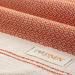 Evelynen Turkish Hand Towels Set of 2 - Boho Farmhouse Decor | 100% Cotton | 16x32 - Brick - Buy Online on SooperMarket.com