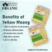 Blessfull Healing Organice Moong Yellow 2 lb (907 Gram) - Buy Online on SooperMarket.com