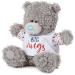 Me to You Tatty Teddy 10cm Bear in Big Hugs - White Grey - Official Collection - Buy Online on SooperMarket.com