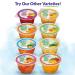 Dole Fruit Bowls Diced Peaches in Strawberry Gel - 4.3oz (36 Cups) | Gluten Free Healthy Snack - Buy Online on SooperMarket.com